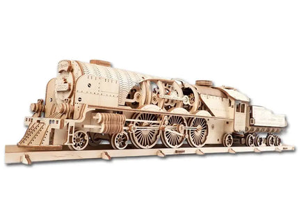 UGEARS 70058 - V-Express Steam Train with Tender