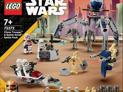 Lego Star Wars 75372 - Clone Trooper™ & Battle Droid™ Battle Pack