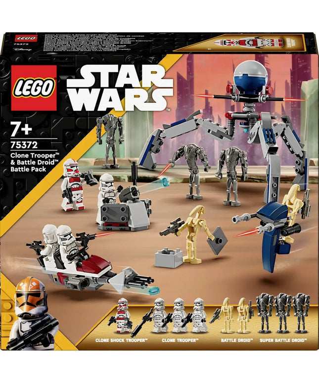 Lego Star Wars 75372 - Clone Trooper™ & Battle Droid™ Battle Pack