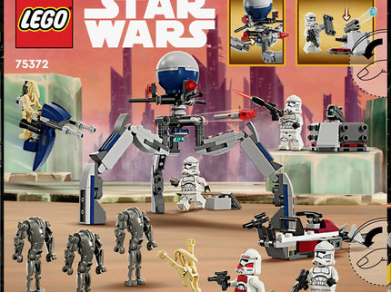 Lego Star Wars 75372 - Clone Trooper™ & Battle Droid™ Battle Pack