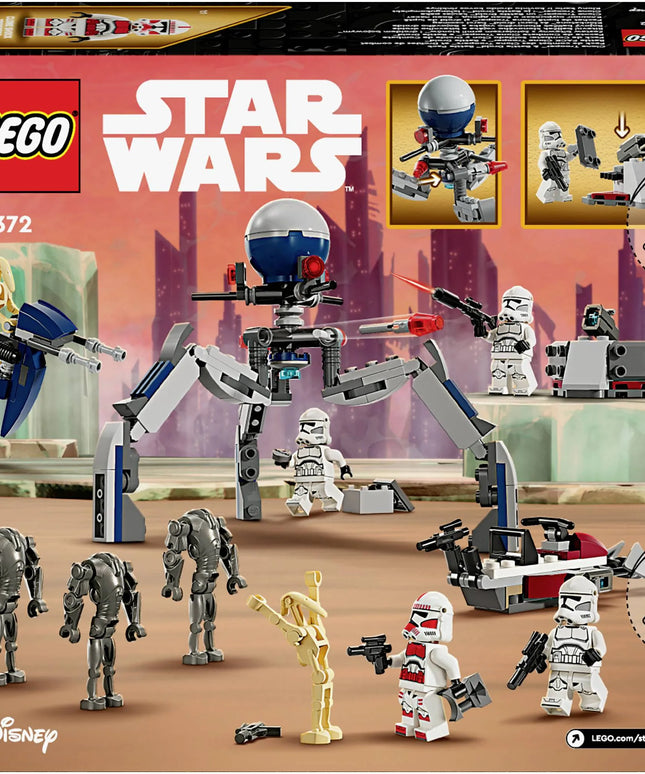 Lego Star Wars 75372 - Clone Trooper™ & Battle Droid™ Battle Pack
