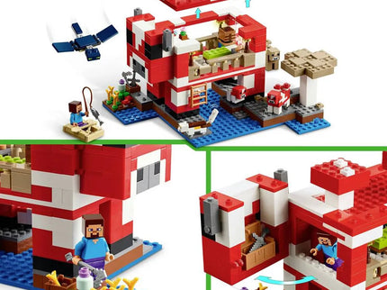 LEGO® Minecraft™ 21270 - Das Pilzkuh-Haus