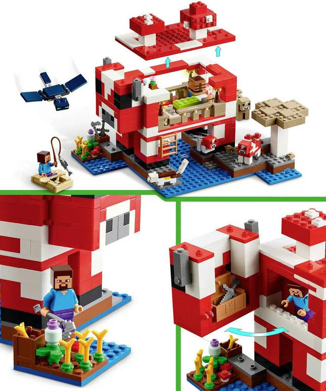 LEGO® Minecraft™ 21270 - Das Pilzkuh-Haus
