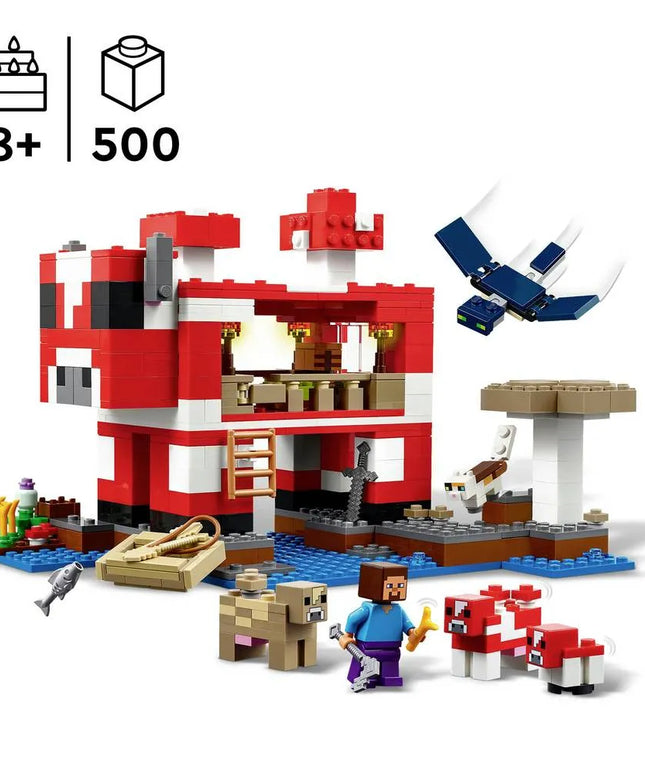 LEGO® Minecraft™ 21270 - Das Pilzkuh-Haus