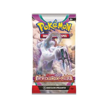 Pokémon - Entwicklung in Paldea Booster DE