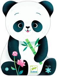 Djeco - Puzzle Leo der Panda - 24 Teile