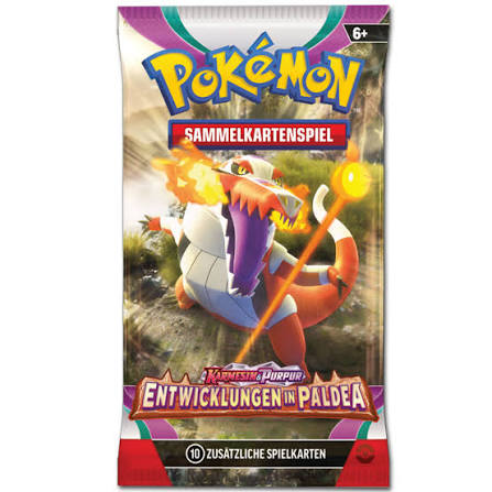 Pokémon - Entwicklung in Paldea Booster DE