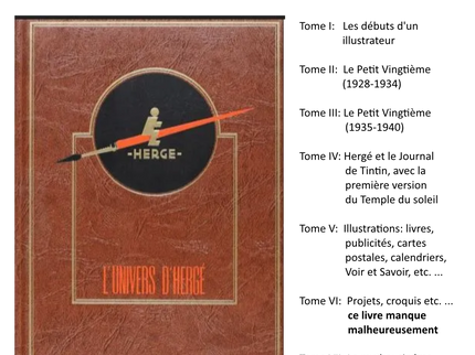 Tim und Struppi - L'oeuvre intégrale d'Hergé - L'univers d'Hergé