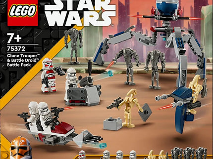 LEGO® Star Wars™ 75372 - Star Wars Clone Trooper & Battle Droid Battle Pack