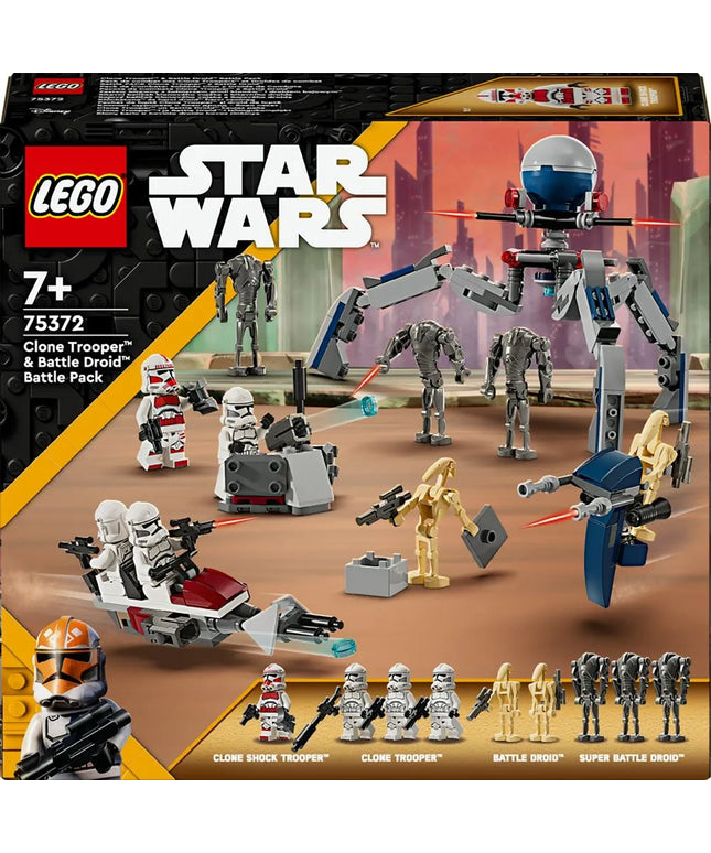 LEGO® Star Wars™ 75372 - Star Wars Clone Trooper & Battle Droid Battle Pack