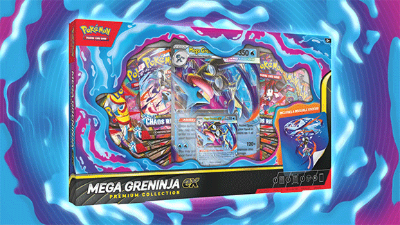 Pokémon TCG: Mega Greninja ex Premium Collection ENG
