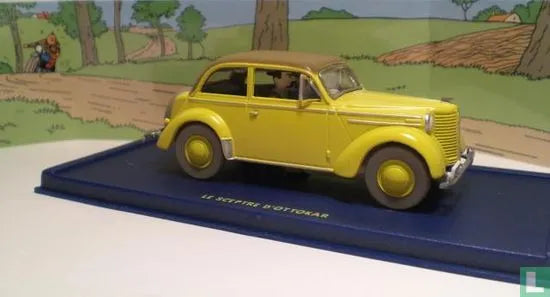 Tim und Struppi - Tintin et milou - Opel Olympia Cabriolet de Ottokar