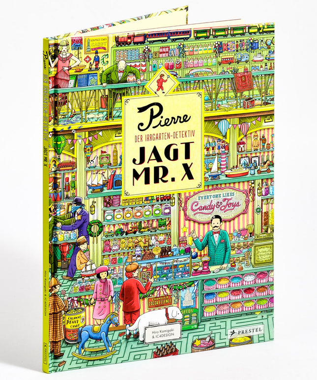 Pierre, der Irrgarten-Detektiv, jagt Mr. X