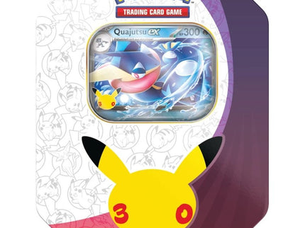 Pokémon - 30th Celebration ex Tin  Sylveon + Greninja ENG