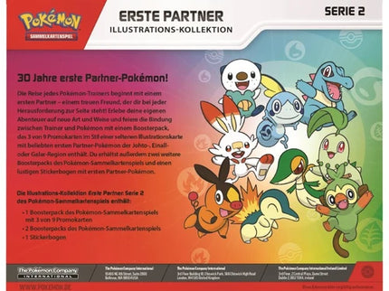 Pokémon - Erste Partner Illustrations-Kollektion 2 - DE