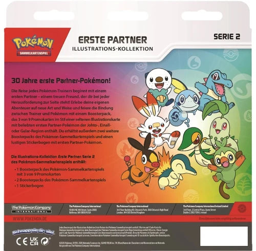 Pokémon - Erste Partner Illustrations-Kollektion 2 - DE