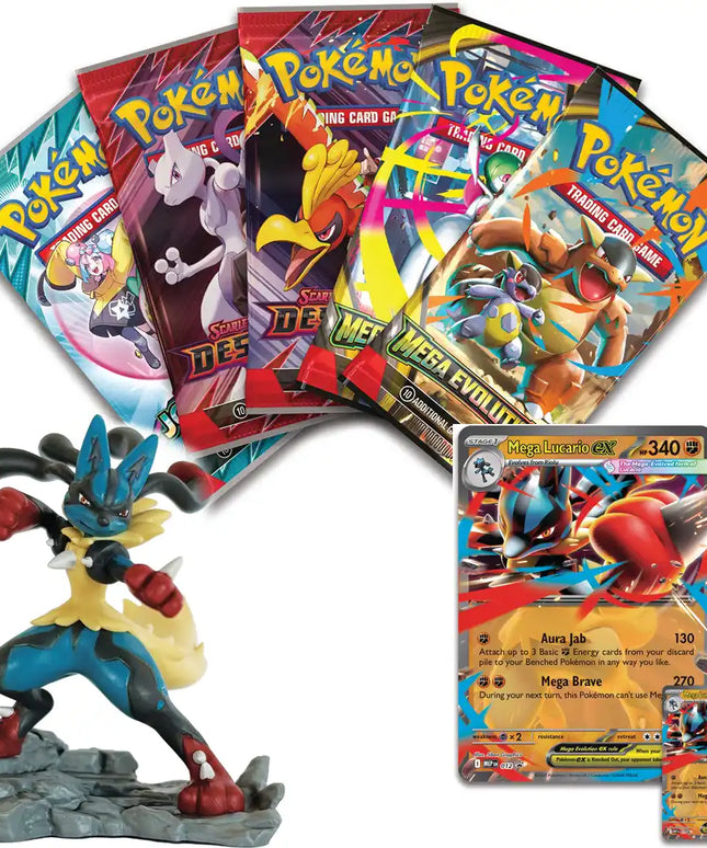 Pokémon TCG: Mega-Lucario ex - Premium Collection ENG