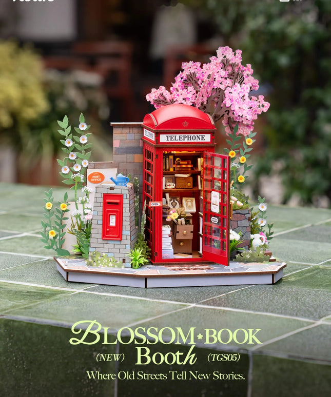Rolife/Rokr - TGS05 - Blossoms Book Booth 3D Puzzle