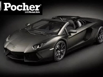 Lamborghini Aventador LP700-4 Roadster Nero Nemesis 1:8