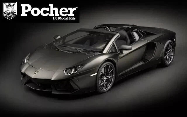 Lamborghini Aventador LP700-4 Roadster Nero Nemesis 1:8