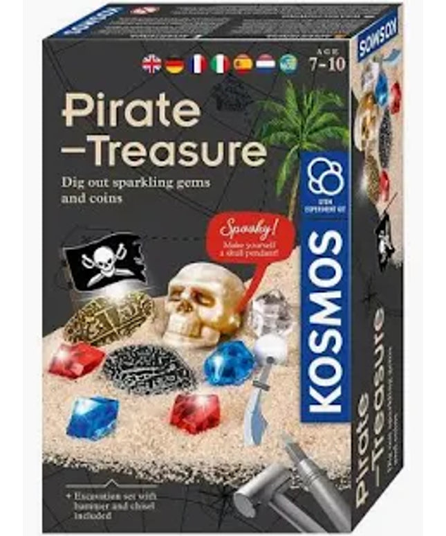 Kosmos - Experimentierkasten - Piraten - Schatz (Ausgrabungs - Set)