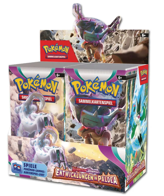 Pokémon - Entwicklung in Paldea Booster DE