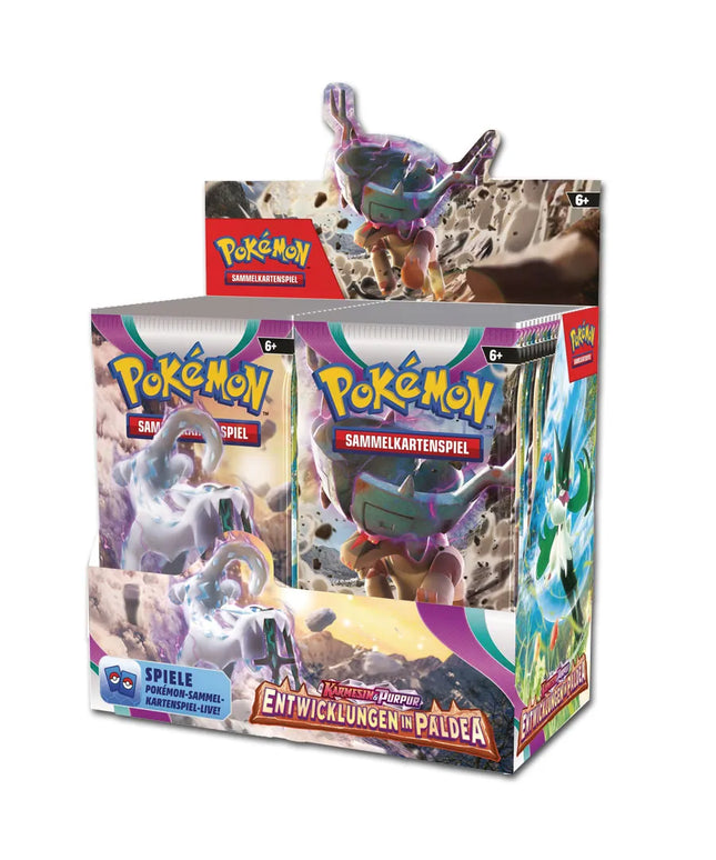 Pokémon - Entwicklung in Paldea Booster DE