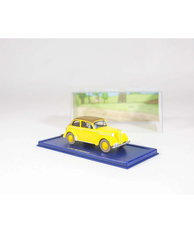 Tim und Struppi - Tintin et milou - Opel Olympia Cabriolet de Ottokar