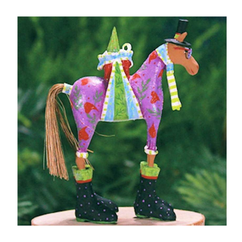 Ludibrium-Krinkles - Mini Marcel Horse Christmas Ornament
