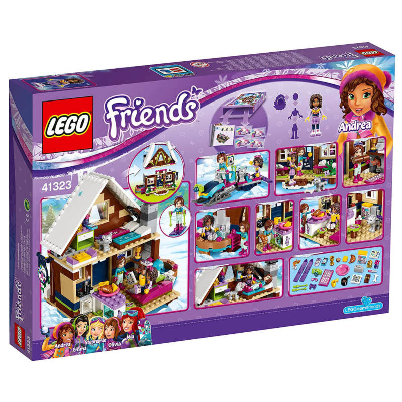 Ludibrium-LEGO® Friends 41323 - Chalet im Wintersportort