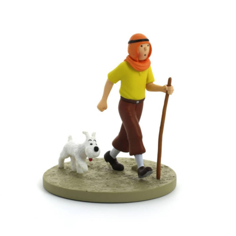 Szene "Tim als Orientale" - "Tintin dans le désert"