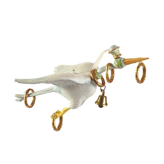 Krinkles - 5-Mini-Goldene Ringe Ornament