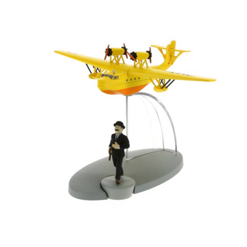 Gelbes Wasserflugzeug "Ottokars Zepter" / Hydravion jaune