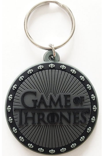 Game of Thrones - Gummi-Schlüsselanhänger Logo