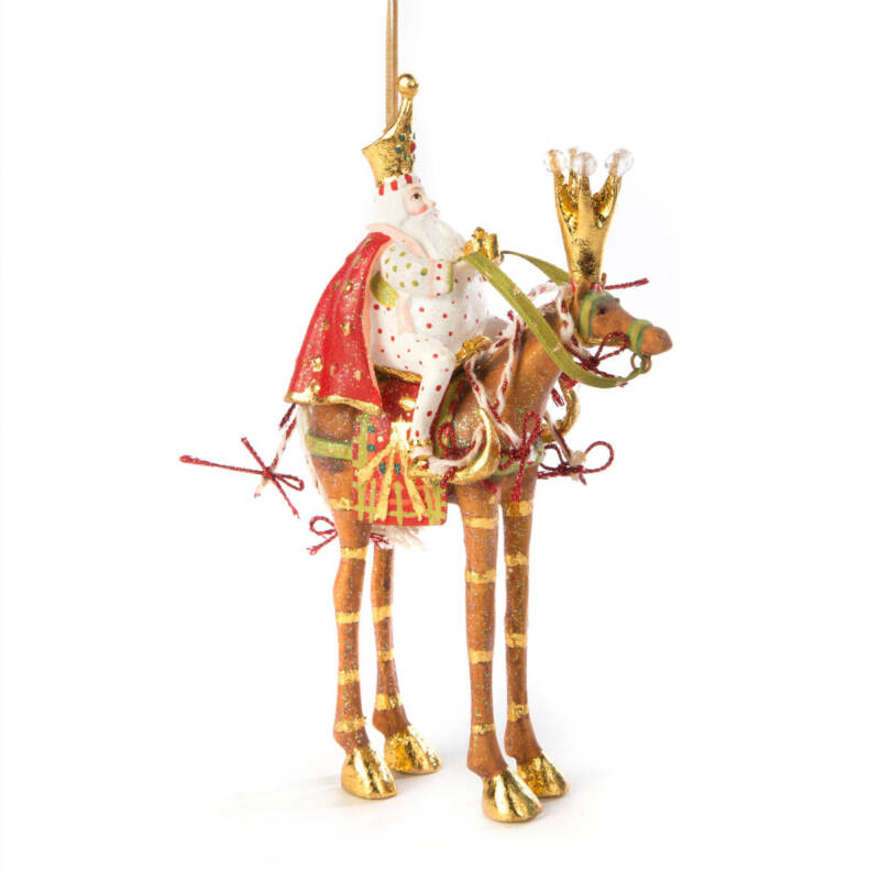 Krinkles -  Krinkles -  Nativity Minifiguren - Pferd Golda mit Heilgem König Melchior