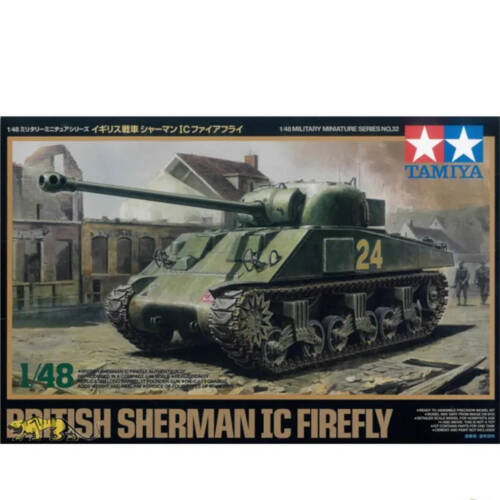 Tamiya - Bausatz Panzer British Sherman Mk.Ic Firefly 1944, 1:48