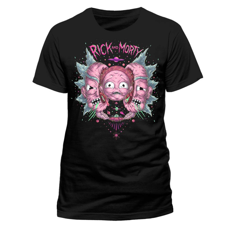 Rick and Morty - T-Shirt Head Split