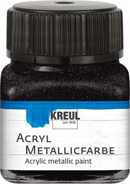 KREUL Acryl-Metallicfarbe, 20 ml, champagner