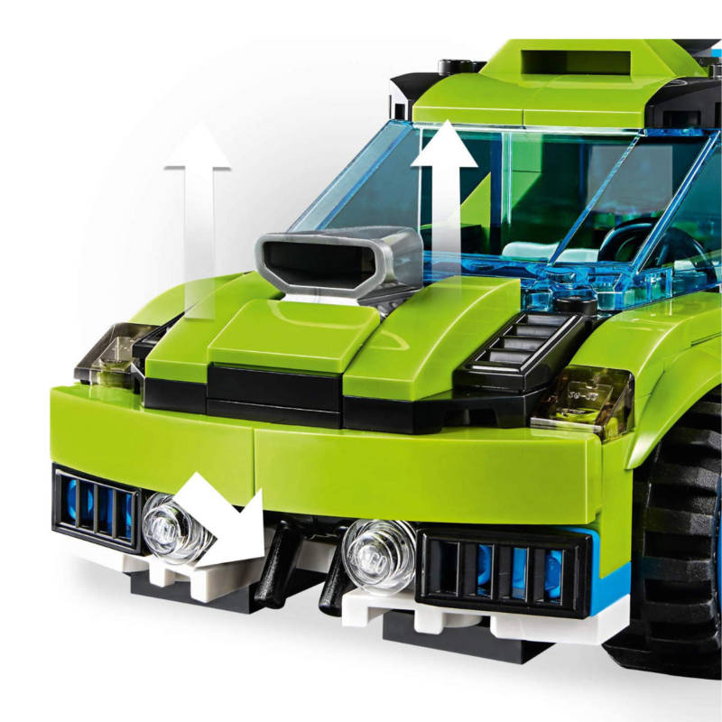 Ludibrium-LEGO® Creator 31074 - Raketen-Rallyeflitzer