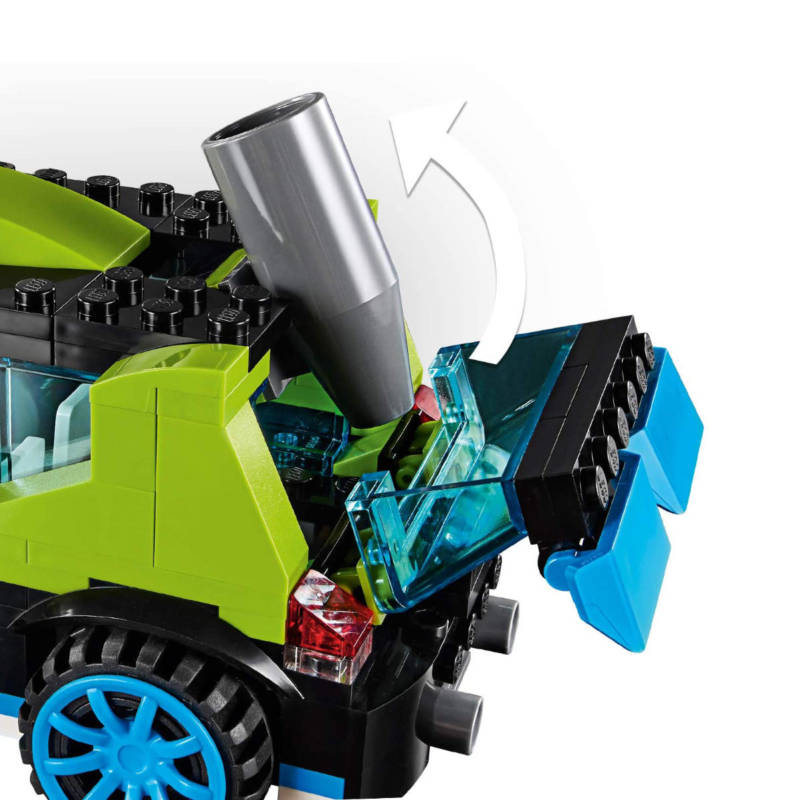 Ludibrium-LEGO® Creator 31074 - Raketen-Rallyeflitzer