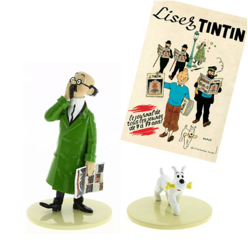 Tim und Struppi Bienlein mit Struppi "Lisez Tintin"
