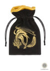 Dragon - Würfelbeutel schwarz und gold