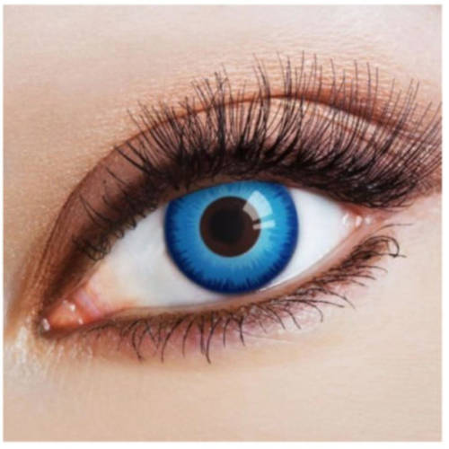 Kontaktlinsen "Steel Blue Eye"