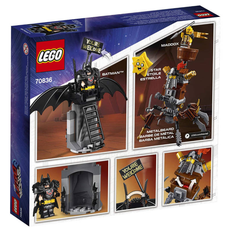 Ludibrium-LEGO® The Movie 2 - 70836 - Einsatzbereiter Batman™ und EisenBart