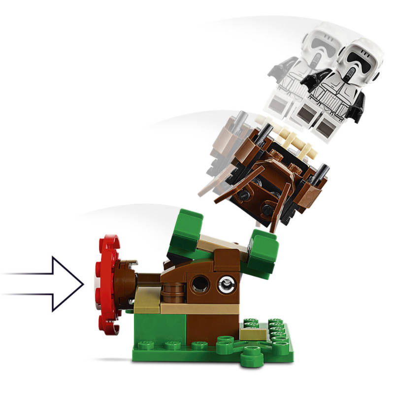 Ludibrium-Lego Star Wars 75238 - Action Battle Endor Attacke