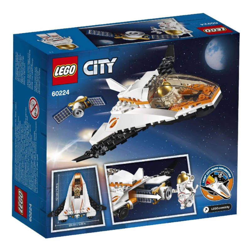 Ludibrium-LEGO City 60224 - Satelliten-Wartungsmission