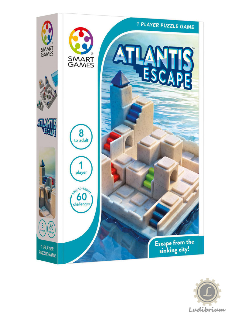 SMARTGAMES - Knobelspiel Atlantis Escape