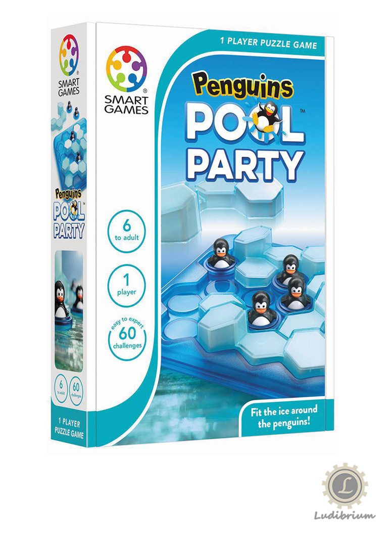 SMARTGAMES - Knobelspiel Penguins - Pool Party
