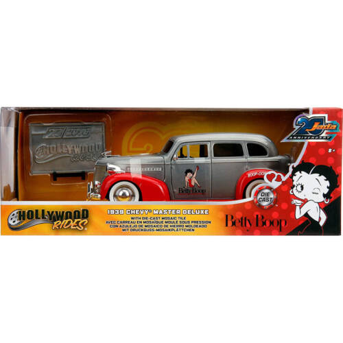 Jada Toys - Betty Boop - Chevy Master Deluxe 1939 - 1:24 Modellauto