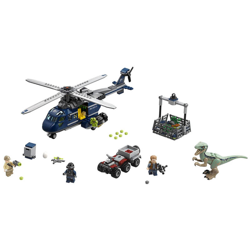 Ludibrium-LEGO® Jurassic World™ 75928 Blue`s Hubschrauber-Verfolgungsjagd